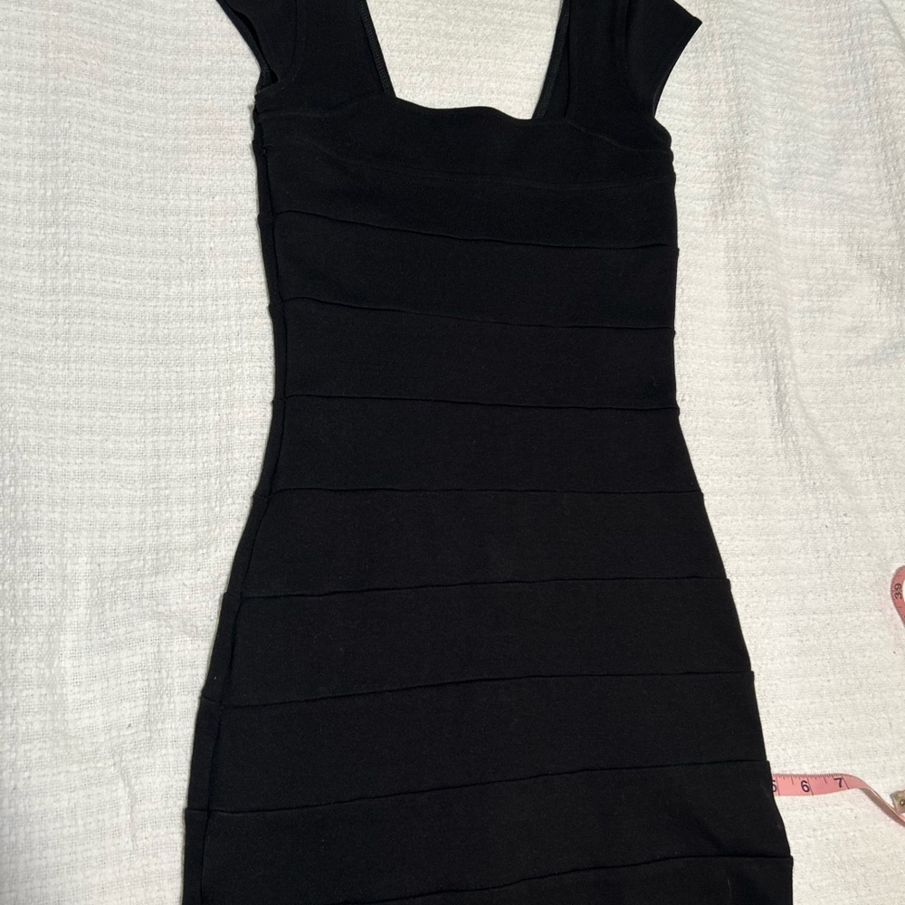 H&M Black Mini Dress